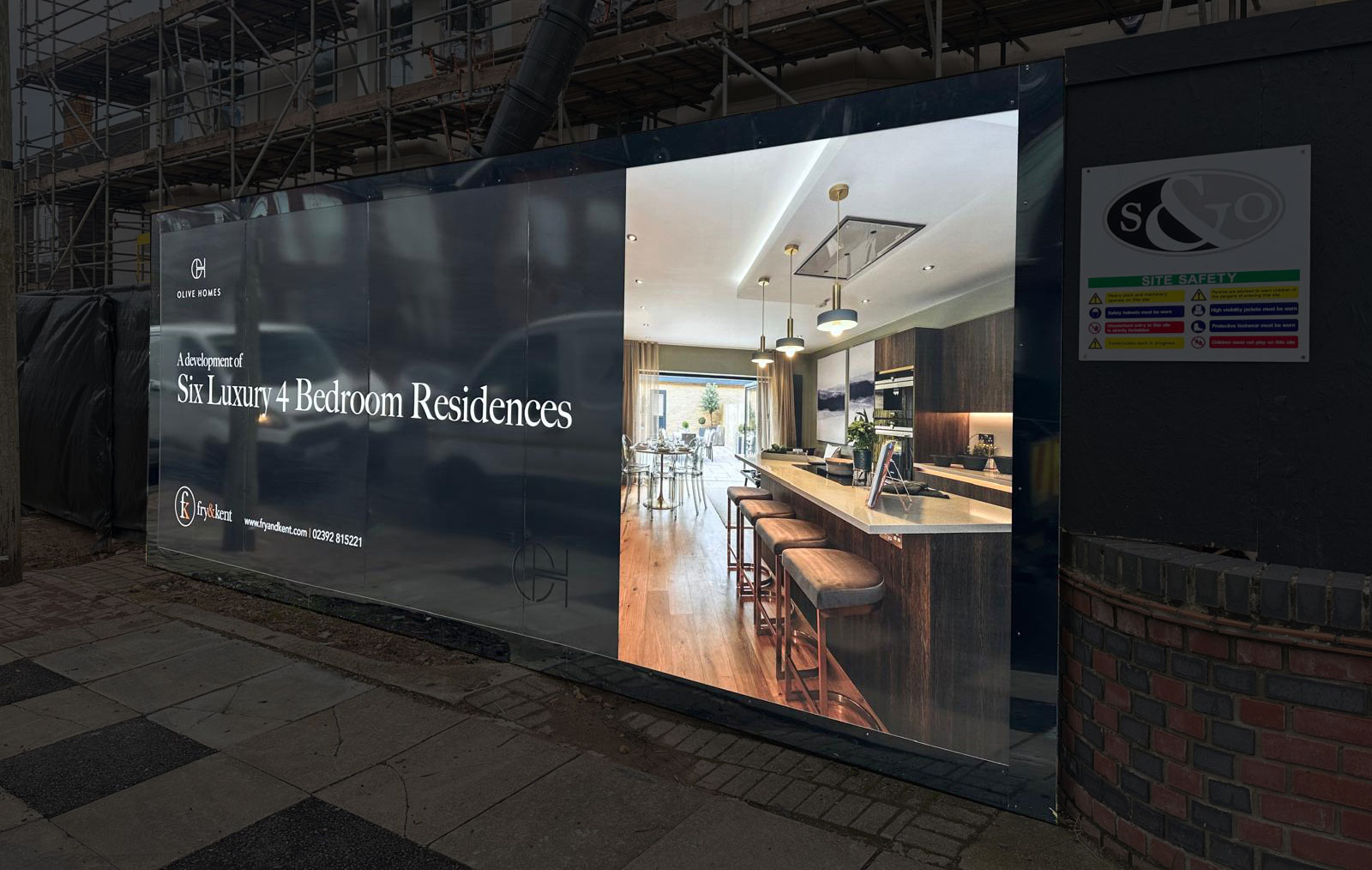 Olive Homes Hoarding